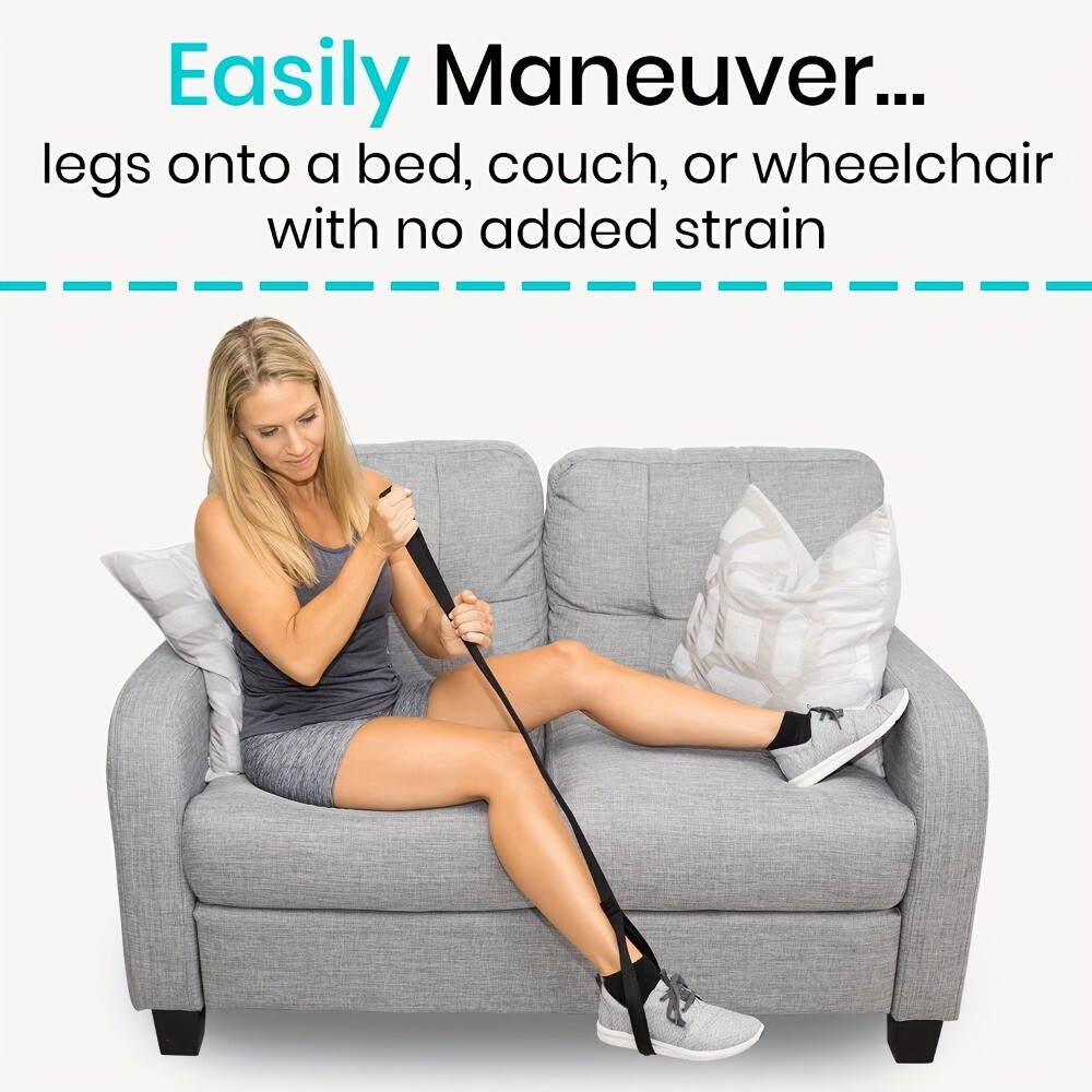 Adjustable Leg Lifting & Gait Strap – Ideal for Recovery Hip Knee Rehabilitation