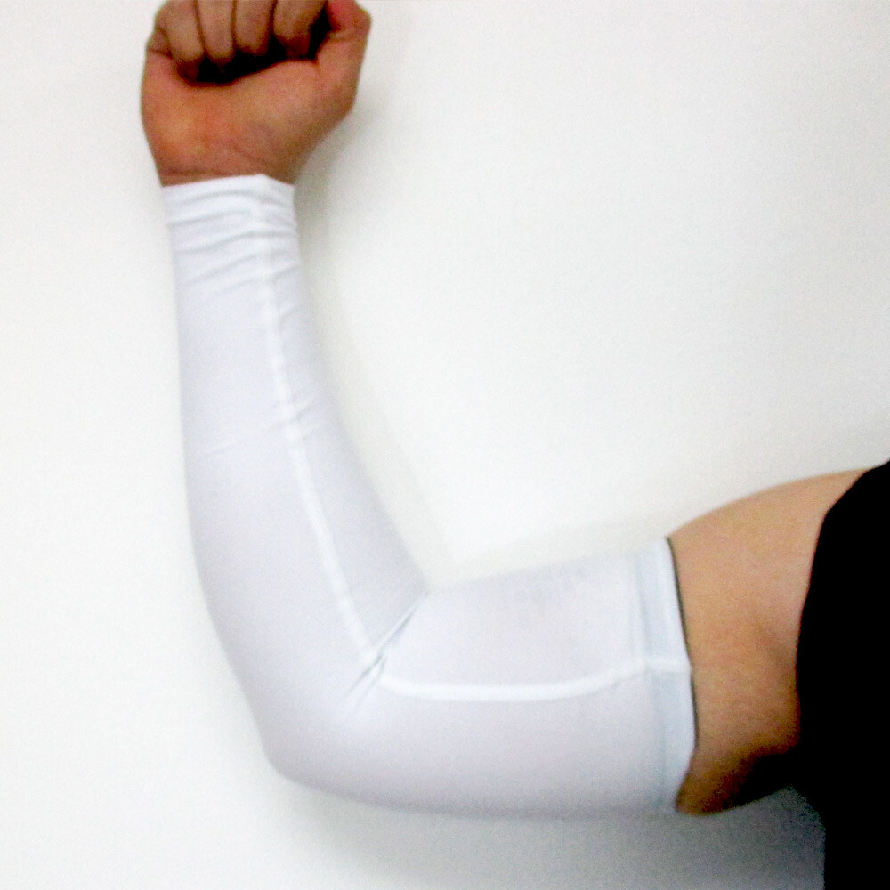 1 Pair Compression Arm Sleeves Sport Baseball Basketball Tennis Gulf Pain Relief
