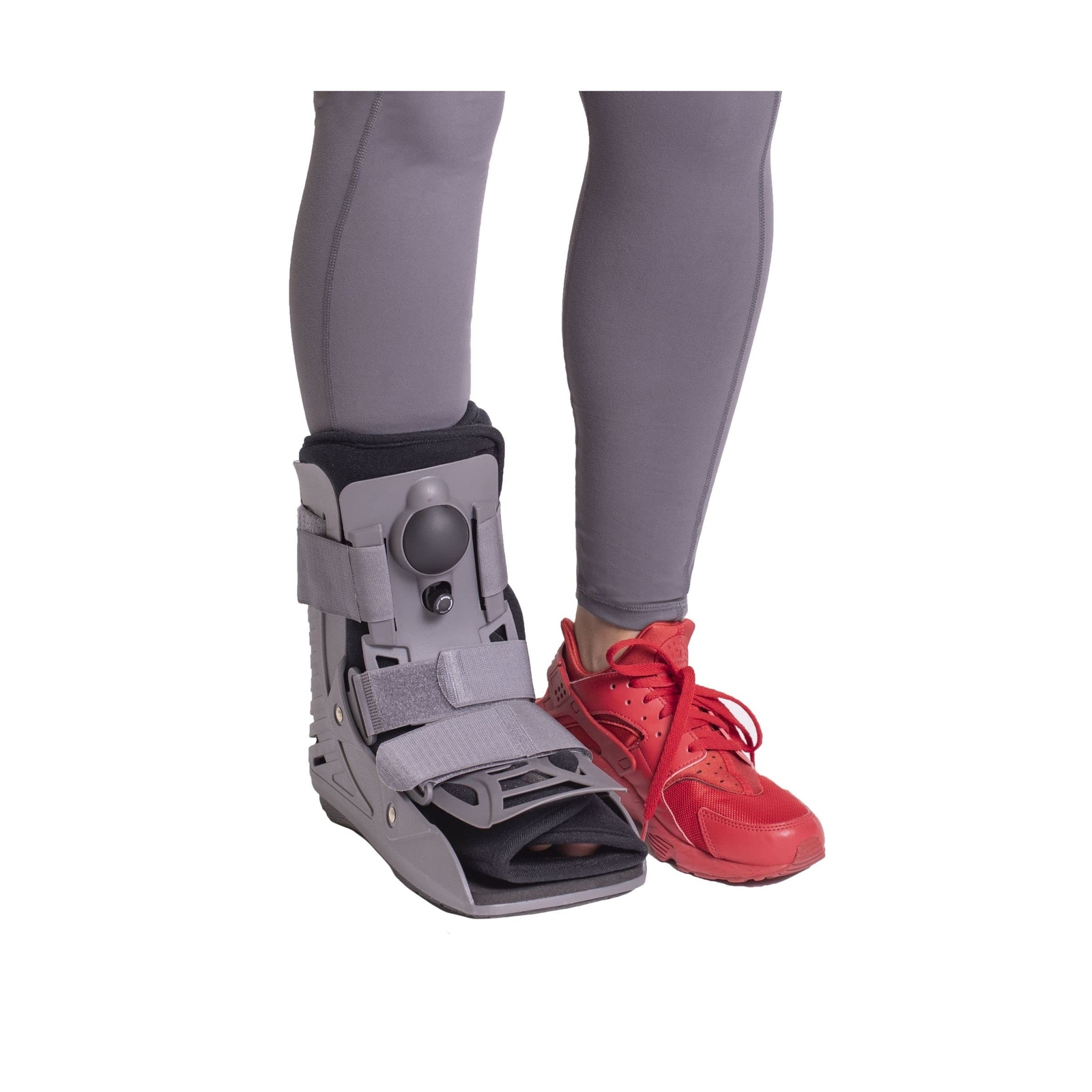 Brace Align Ultra Light Short Full Shell Walking Boot- Air Cast for Foot & An…