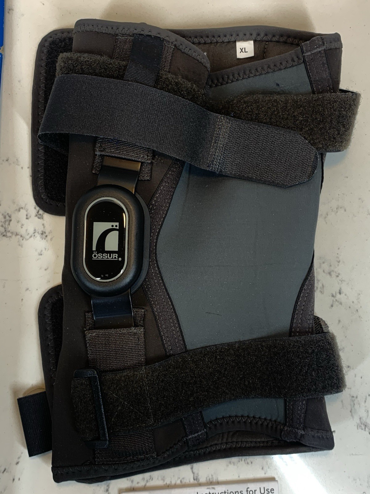 OSSUR REBOUND ROM KNEE BRACE WRAP SHORT XL W/ COOLTECH AND ADJUSTERS 707058