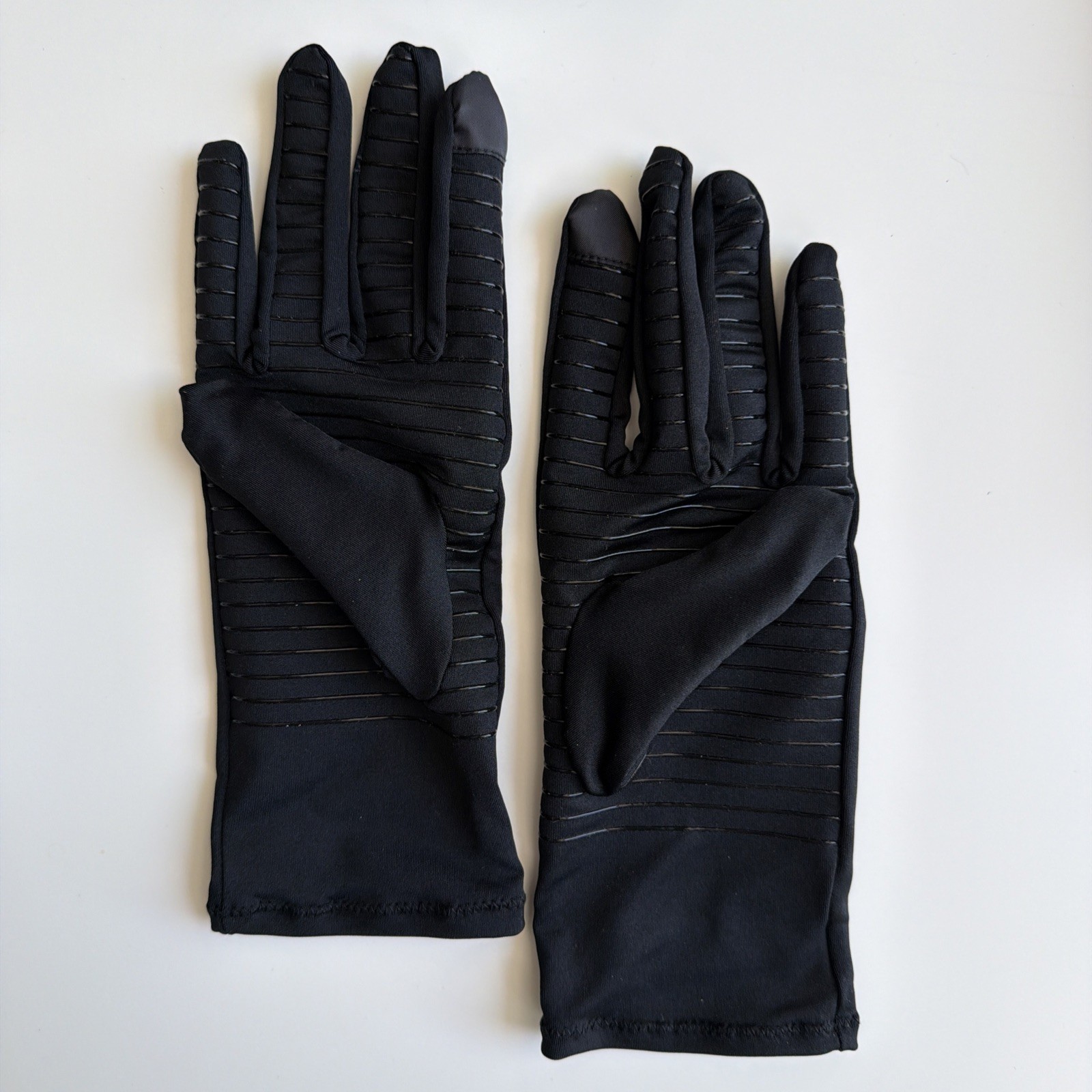 PACK OF 3 Copper Fit Guardwell Hand Protector Gloves,Unisex, Size L/XL – Black