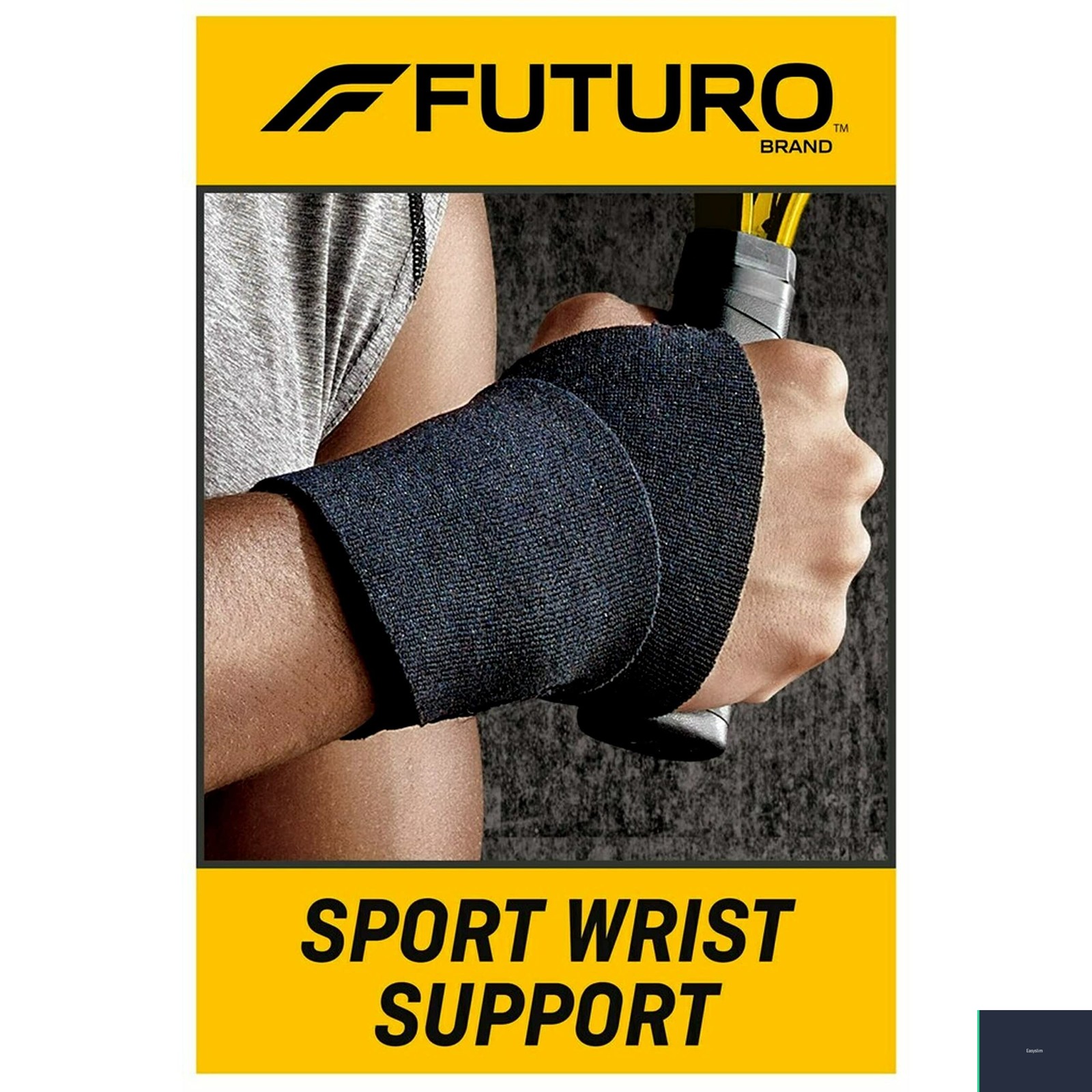 Wrist Support Brace, Adjustable Neoprene Compression, Black, Sports