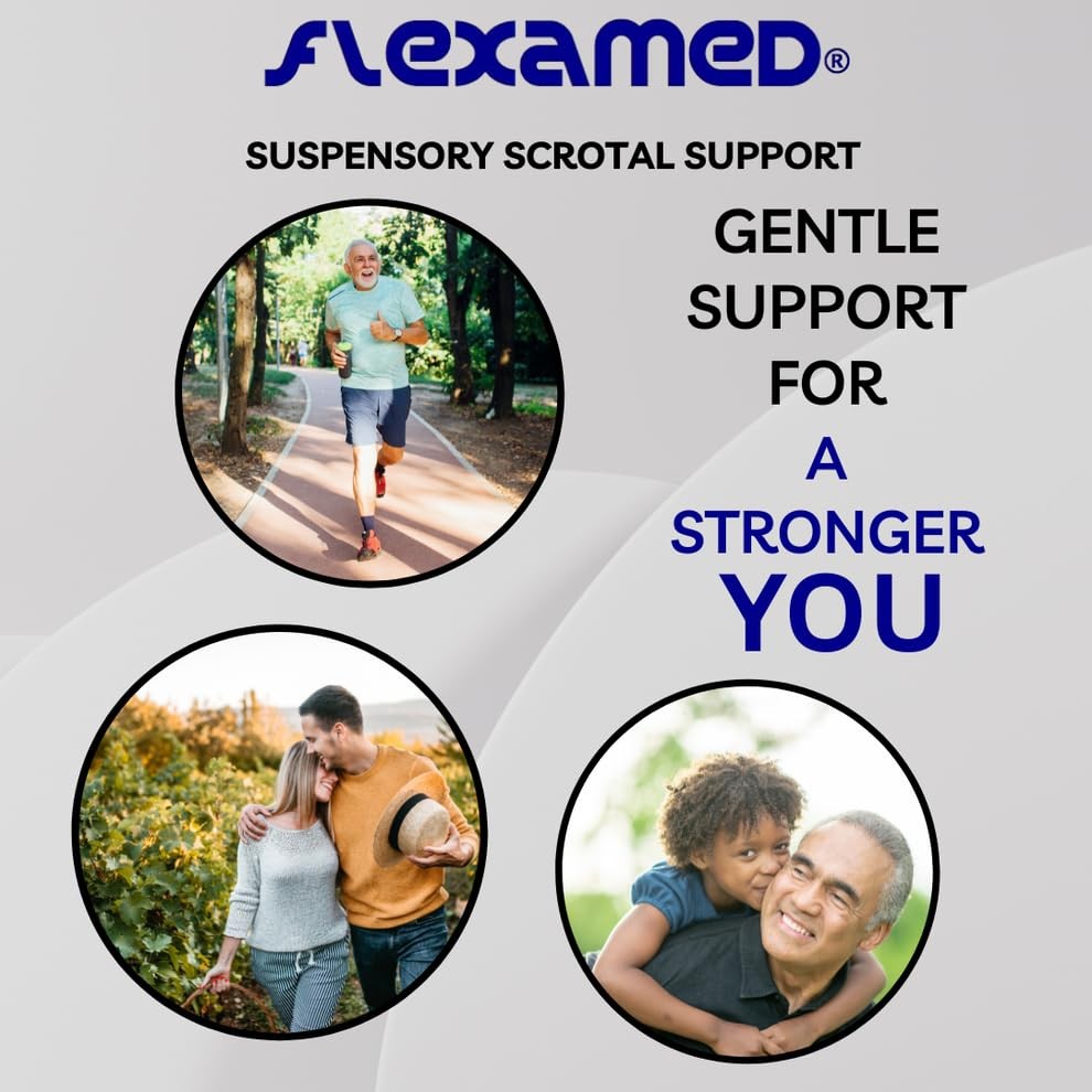 Suspensory Scrotal Support Medium Pouch – Hydrocele, Varicocele Relief