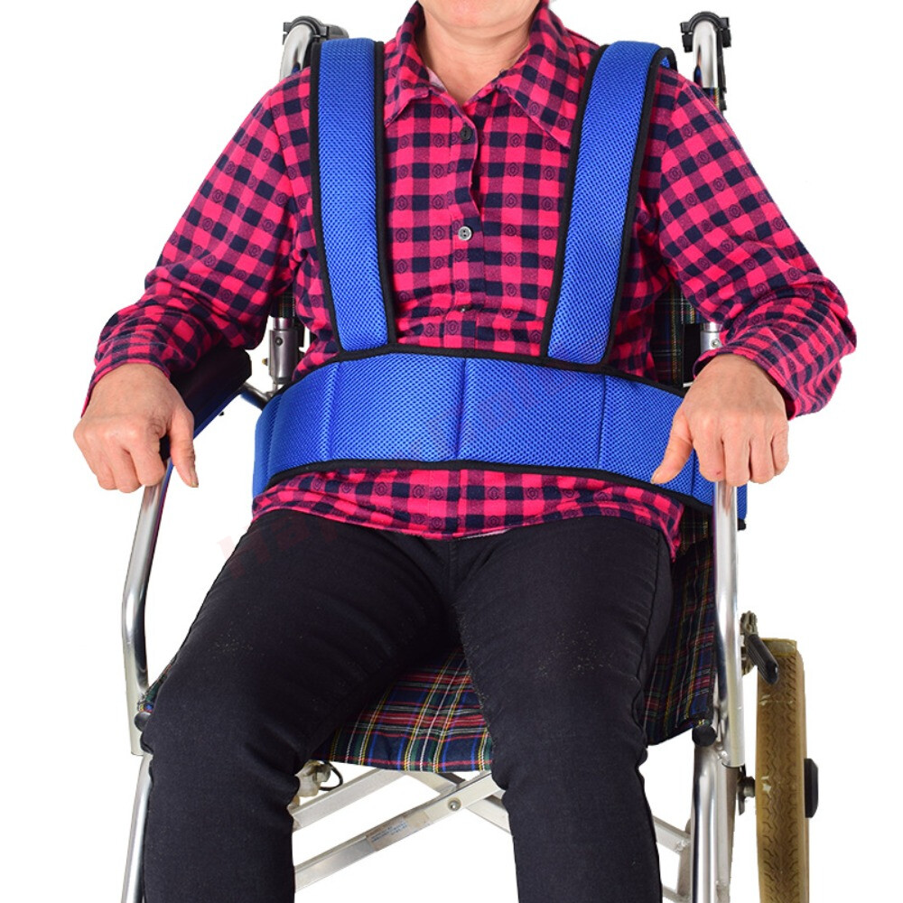 Adjustable Wheelchair Safety Belt, Elderly and Disabled Wheelchair Accessory