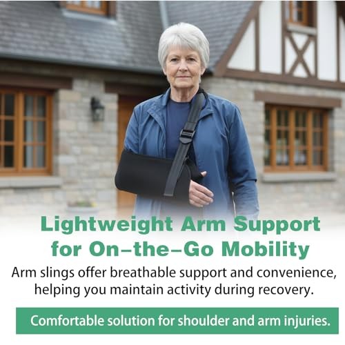 Arm Sling for Shoulder Injury, Breathable Sling for Shoulder Injury, Arm