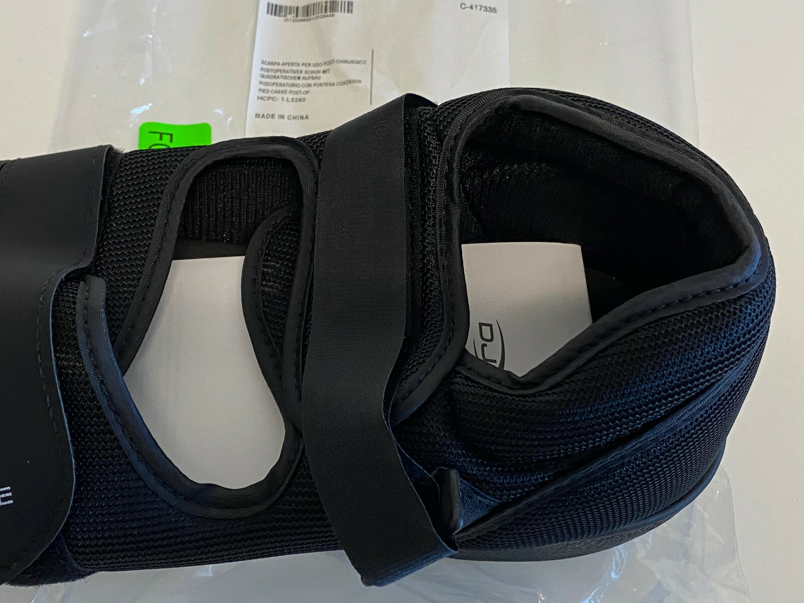 Lot of 2 New ProCare Squared Post OP Shoe – Large 79-81237