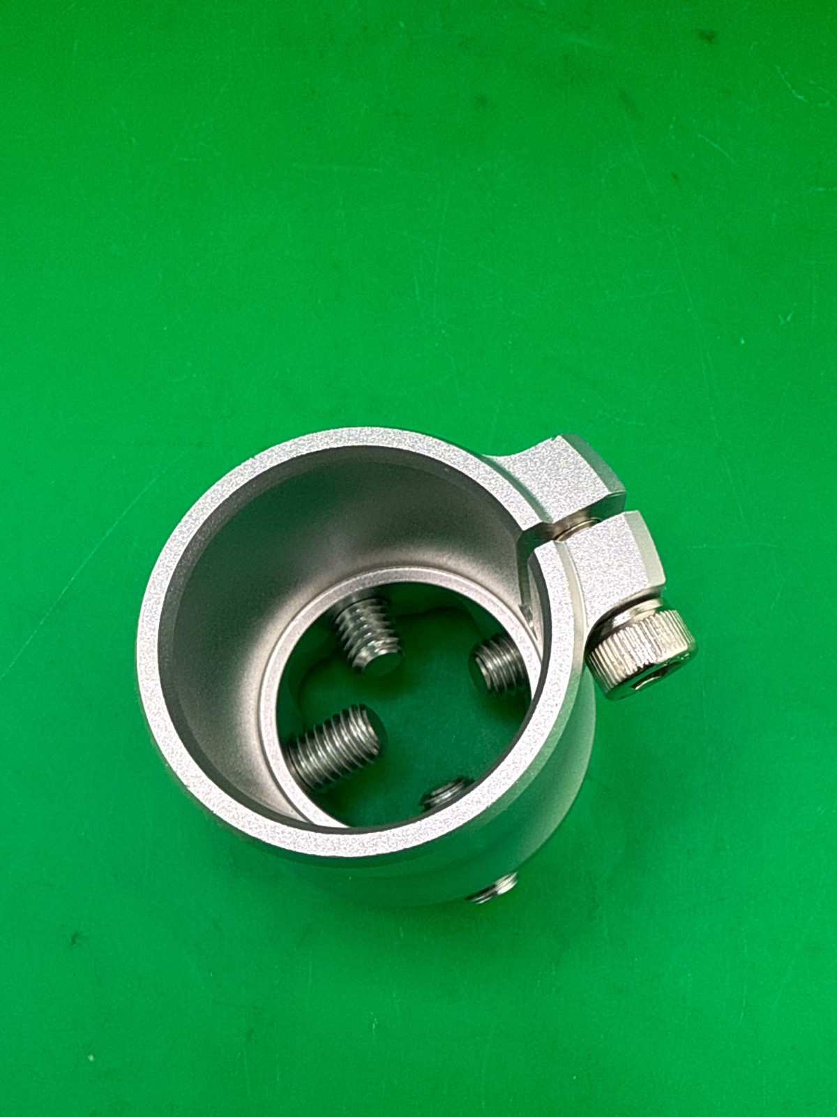 Prosthetic tube clamp, adapter, component, part. Fits 34mm diameter pylons, new