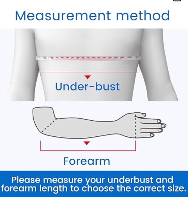 Velpeau Arm Sling Shoulder Immobilizer for Women and Men, fit Left or Right Arm,