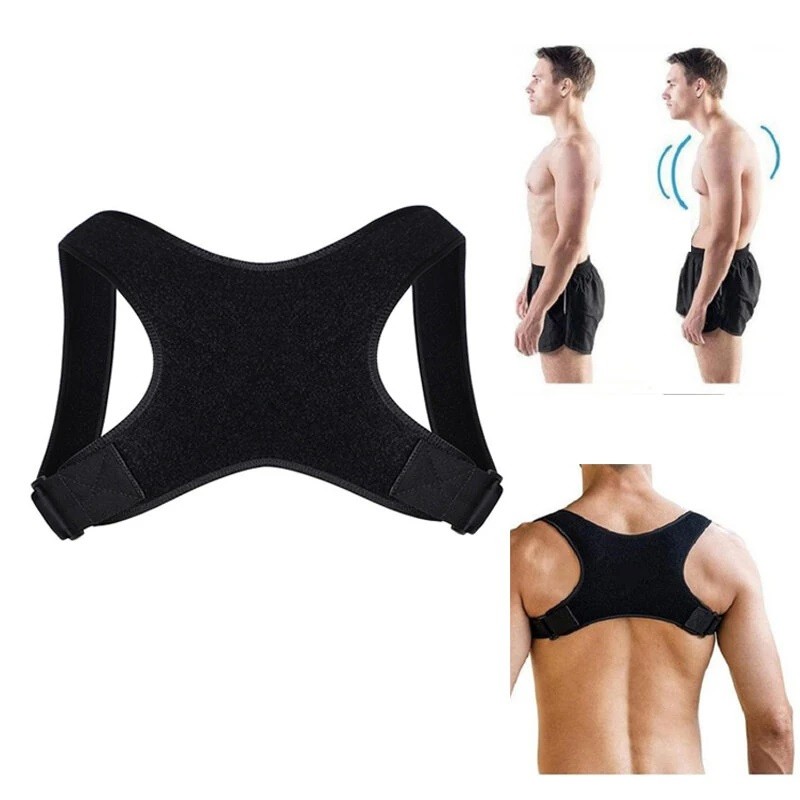 Back Posture Corrector Shoulder Straight Support Brace Belt Therapy Men Women