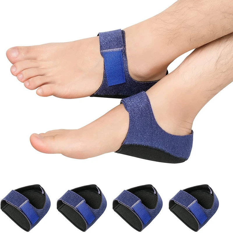 1 Pair Gel Heel Cushion Socks Skin Care Heel Cups Pads Protector Sleeves for Foo