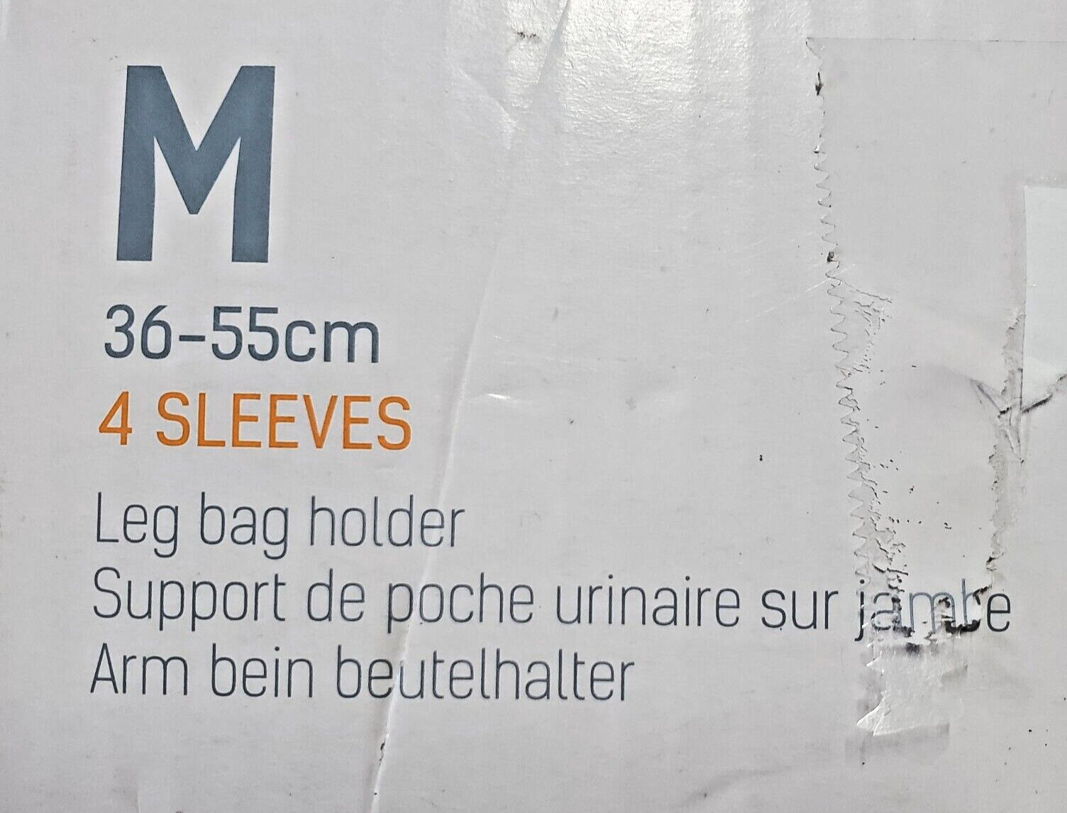 Ugofix Sleeve Optimum Medical Pack of 4 Sleeves Leg Bag – Medium 36-55cm REF3006