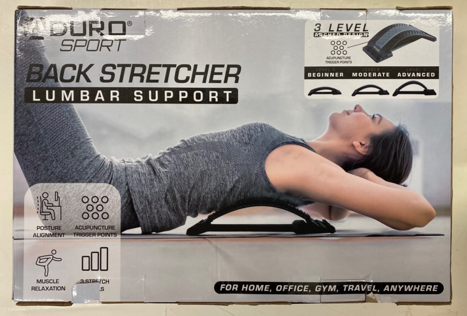 Aduro Sport Back Stretcher Lumbar Support (S-BSLS-01)
