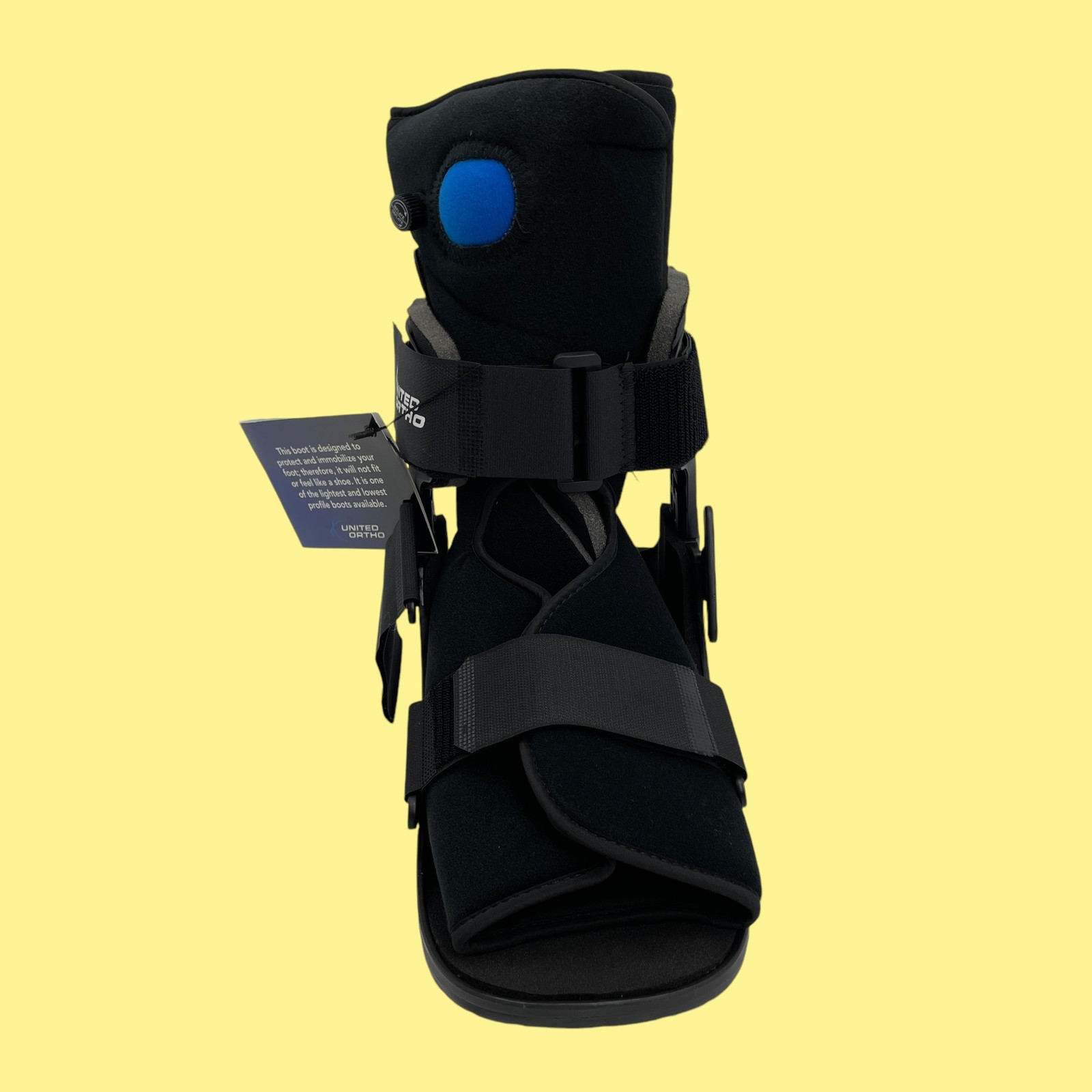 United Ortho Air Stabilizer Ankle Boot Size Large Black #N6352