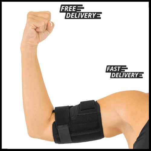 Bicep Brace Compression Sleeve Tendonitis Arm Support Upper Tricep Brace