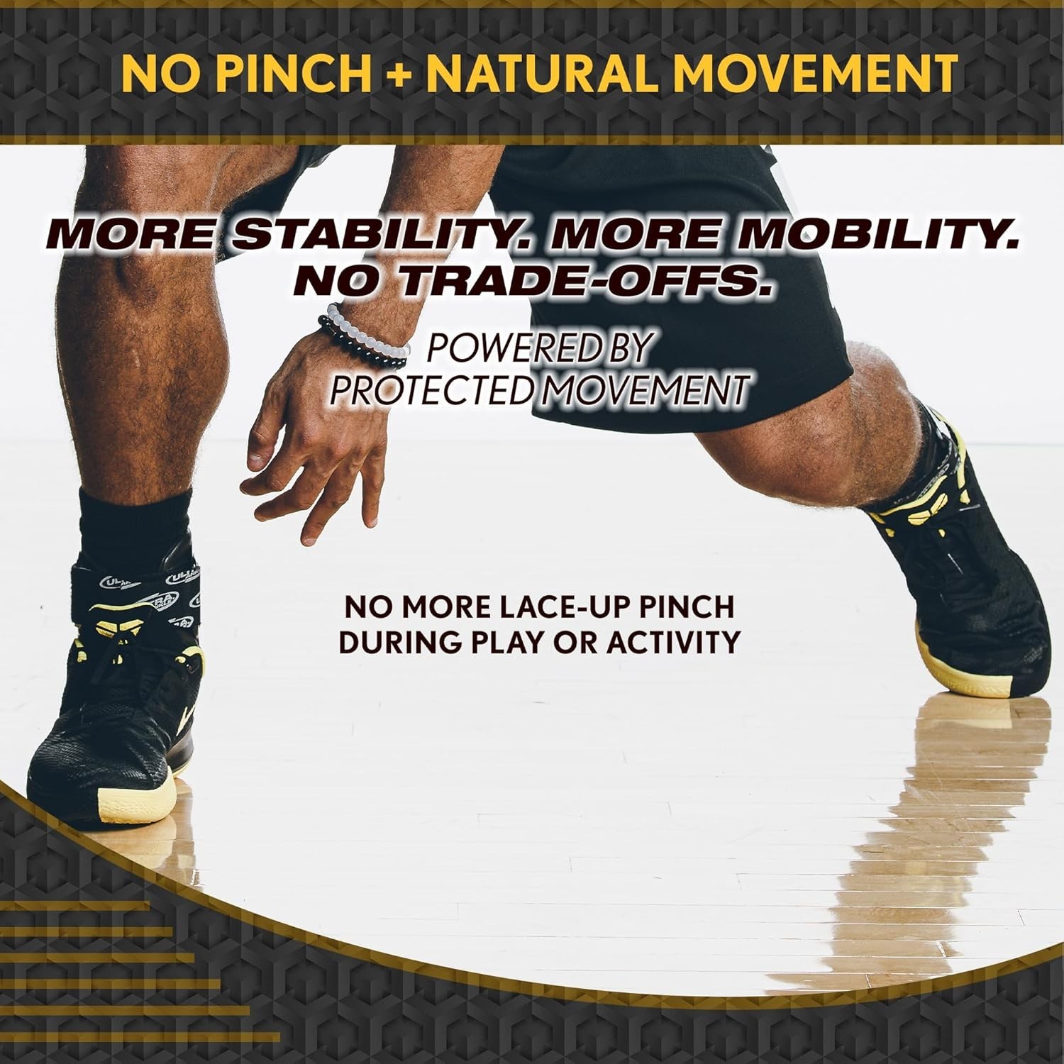 Ultra Zoom Ankle Brace for Sprained Ankle Recovery & Sports Support – Soft Sh…