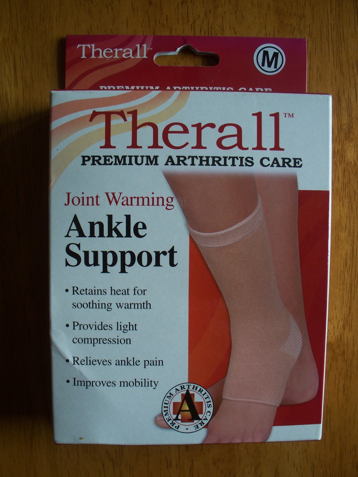 Therall Ankle Support, FLA Orthopedics, Medium,Joint Warming, New in Pkg