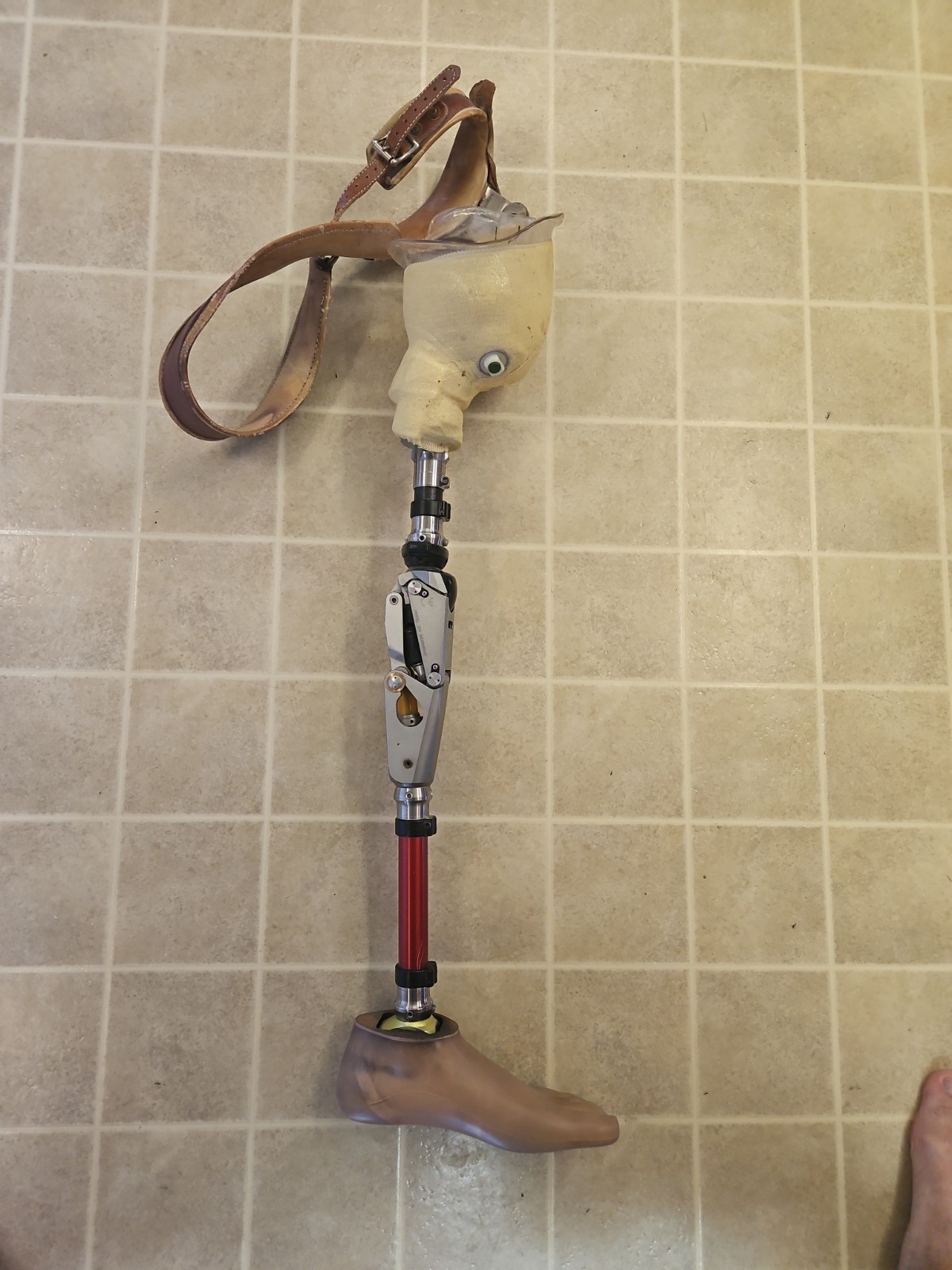 Ottobock Above Knee Prosthetic Leg With 3R60 Knee and Foot.