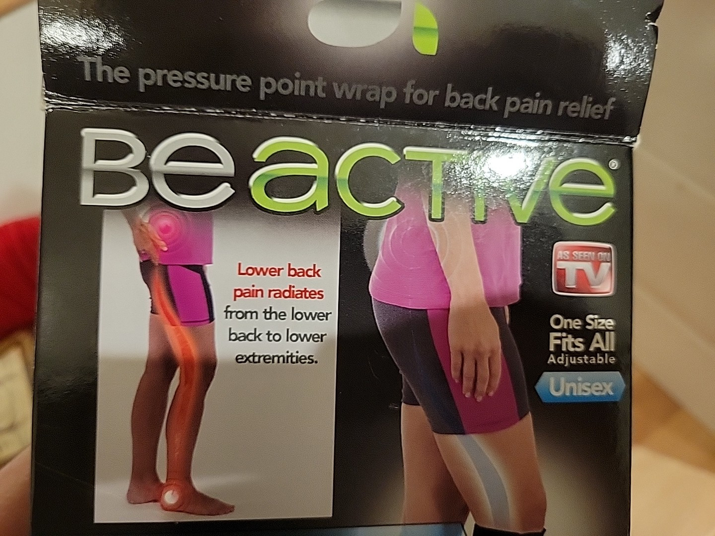 BeActive Plus Calf Wrap – Black (BA-1000)