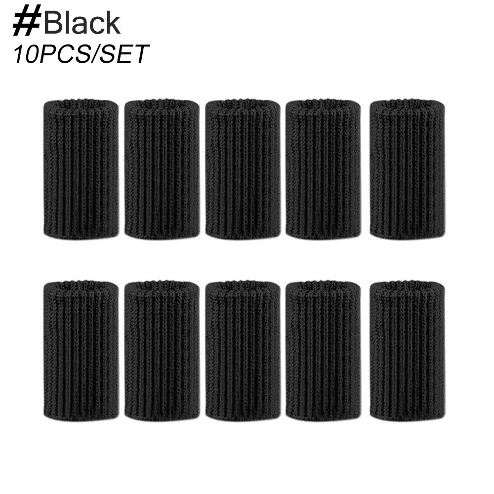 10PCS Finger Thumb Brace Splint Support Sleeve Elastic Breathable Pain Relief