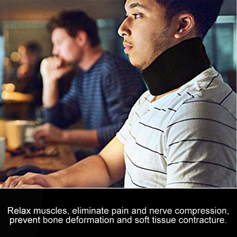 Adjustable Neck Brace Support Soft Foam Cervical Collar Shoulder Pain Relief NCW