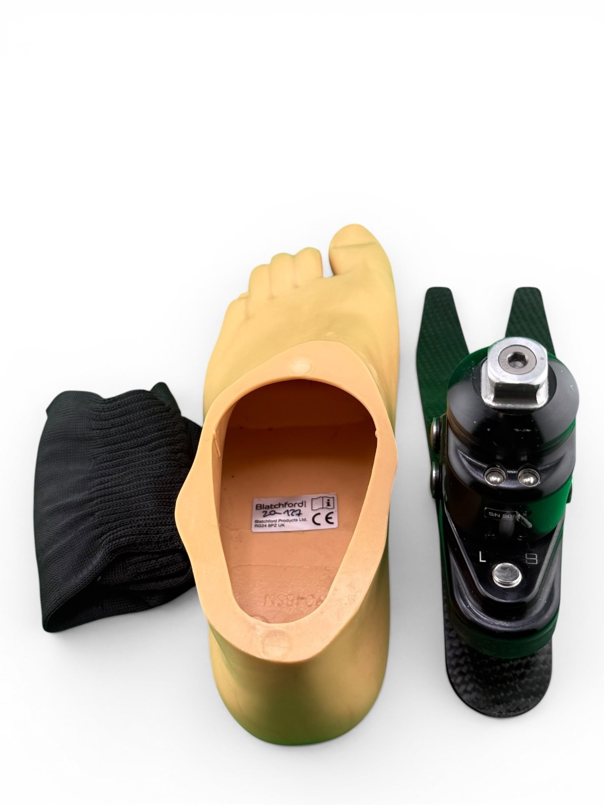 Blatchford echelon hydraulic ankle prosthetic foot. Size 27. Category 4 left