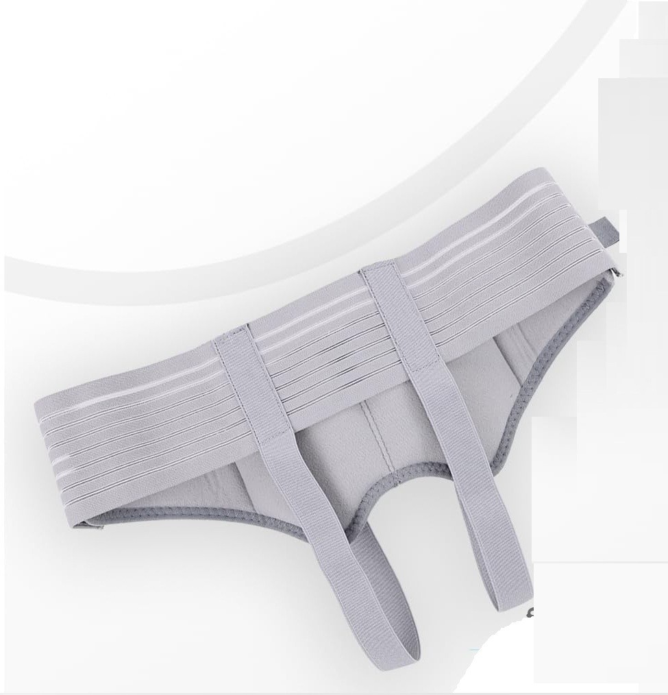 “Hernia Belt For Men(Size-L) With Two Detachable Foam Pads Provide Support “