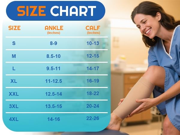 2 Pairs Calf Compression Sleeves Men&Women 20-30mmHg Medical Shin Splint for …