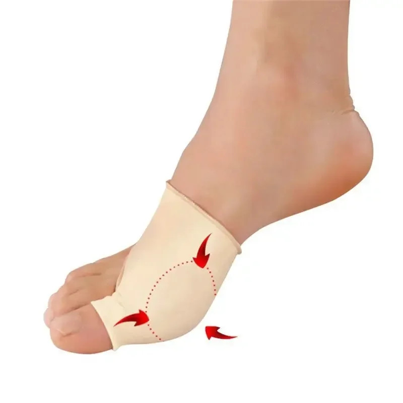 Silicone Toe Separator Socks – Adjustable Hallux Valgus Splint w/Bunion