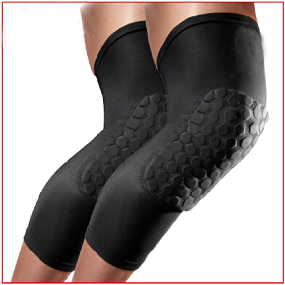 Knee Elbow Sleeve Pad Basketball Protective Legs Long Sleeve Crashproof Brace