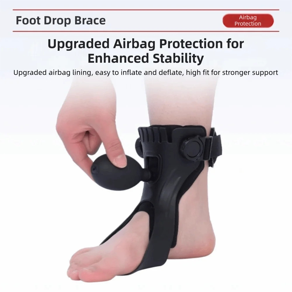 Lightweight Foot Drop Brace Invisible Adjustable Buckle Ankle Brace Support