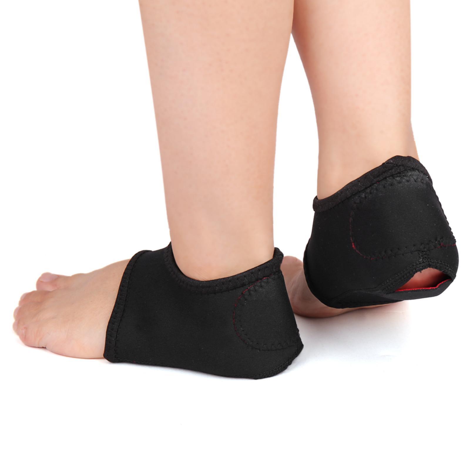 Ankle Brace Plantar Fasciitis Wrap Heel Arch Support Protect Sleeve Cushion Pair