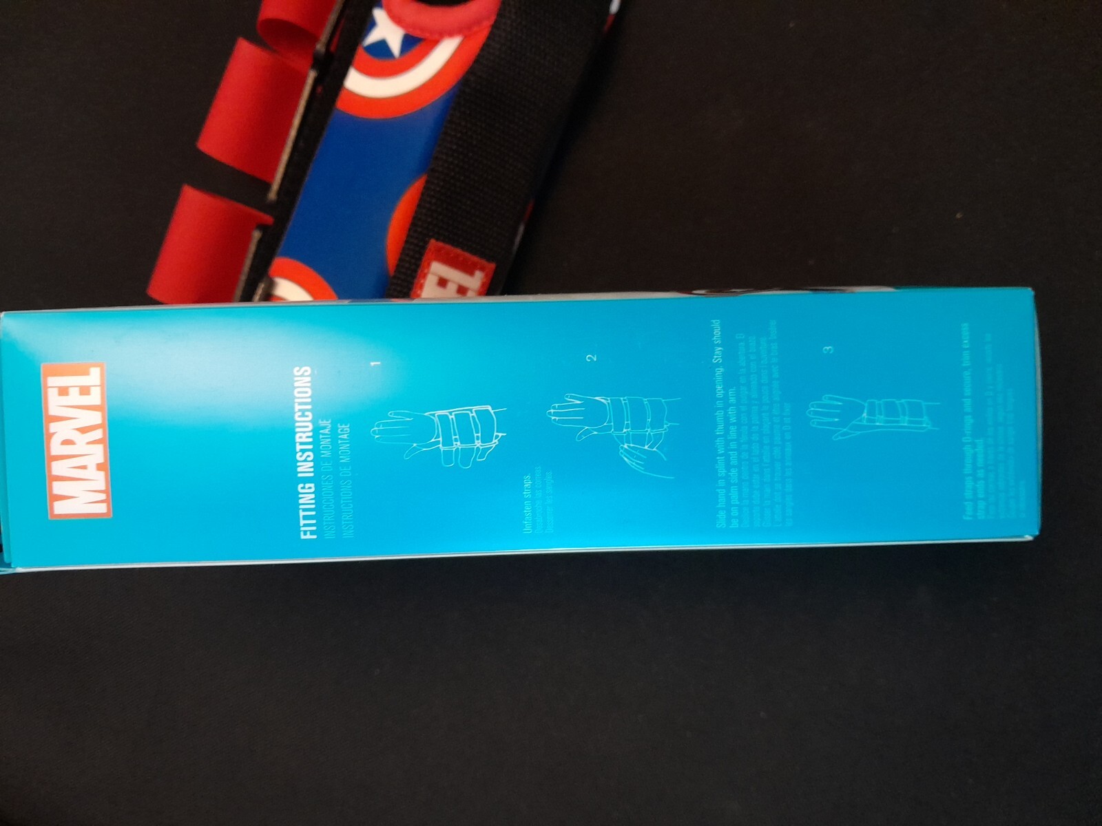 NEW Marvel CAPTAIN AMERICA Comfort Wrist Brace DONJOY ADVTG. Moderate YOUTH LEFT