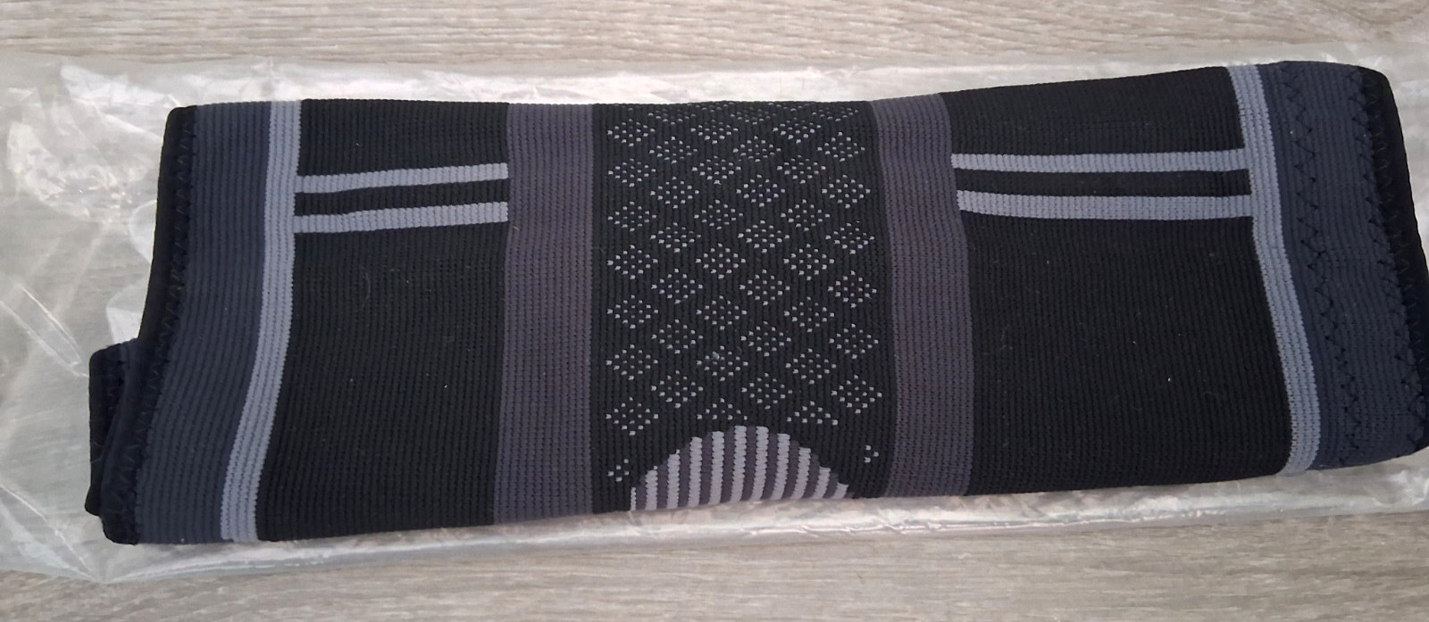 Techware Pro Compression Knee Sleeve Black/Gray XX-Large