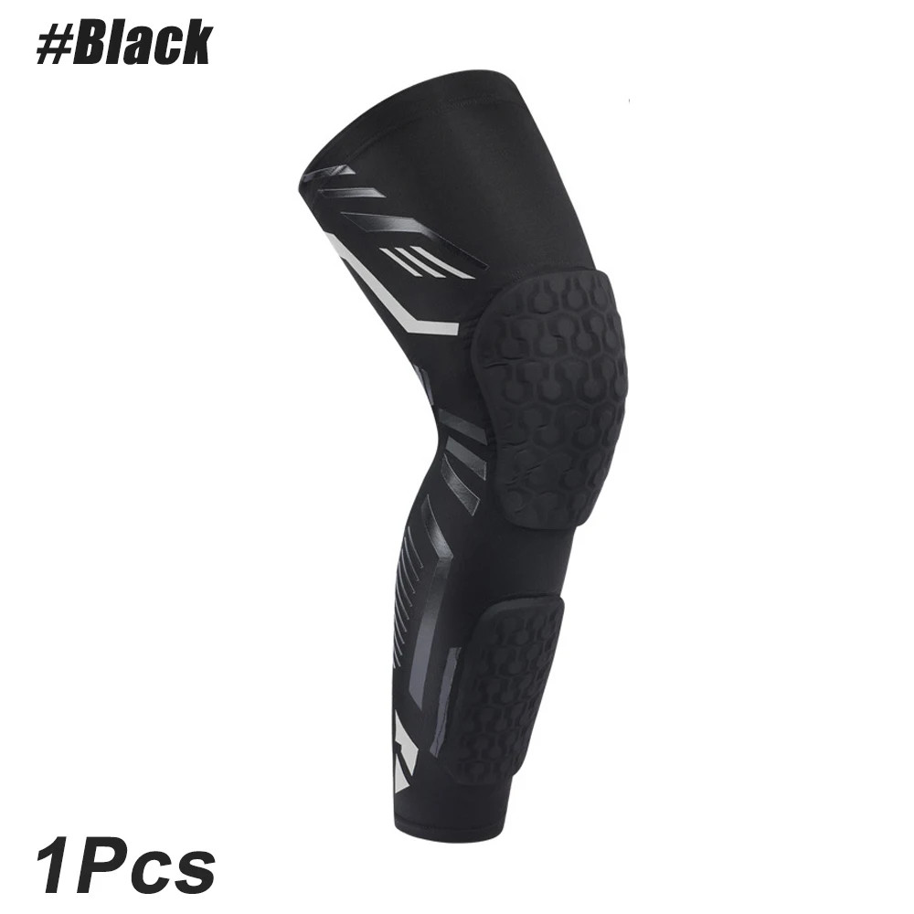 1PCS Knee Braces,Crashproof Knee Calf Pads Thigh Compression Leg Sleeves Protect