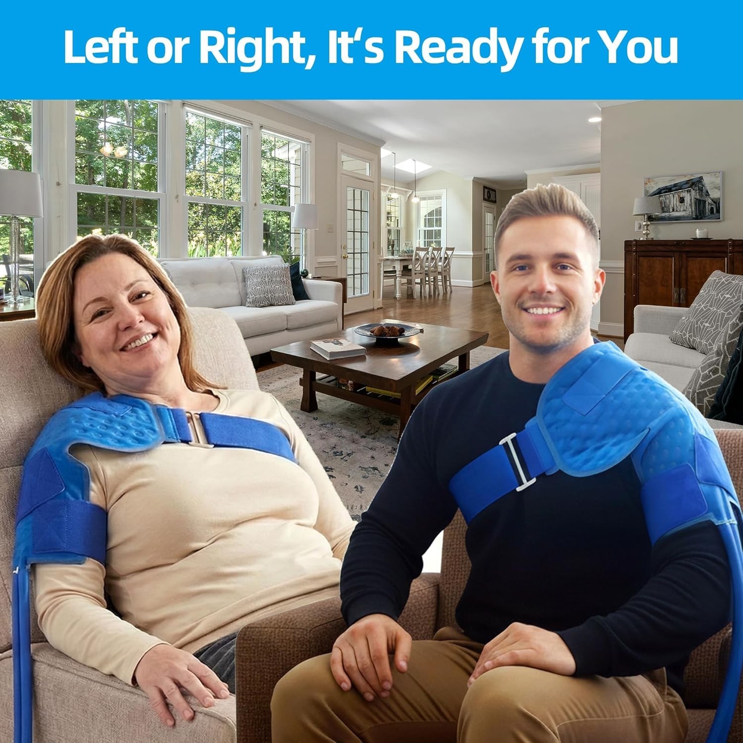 Shoulder Cold Therapy Machine W/ Timer Compression Pad 9Qt Ice System