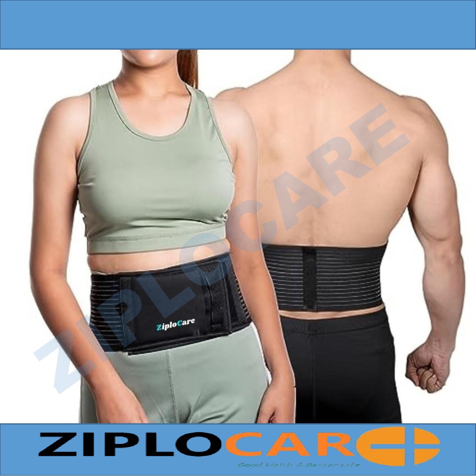 Abdominal Binder Umbilical Hernia Support Belt for Belly Button Navel or Hernias