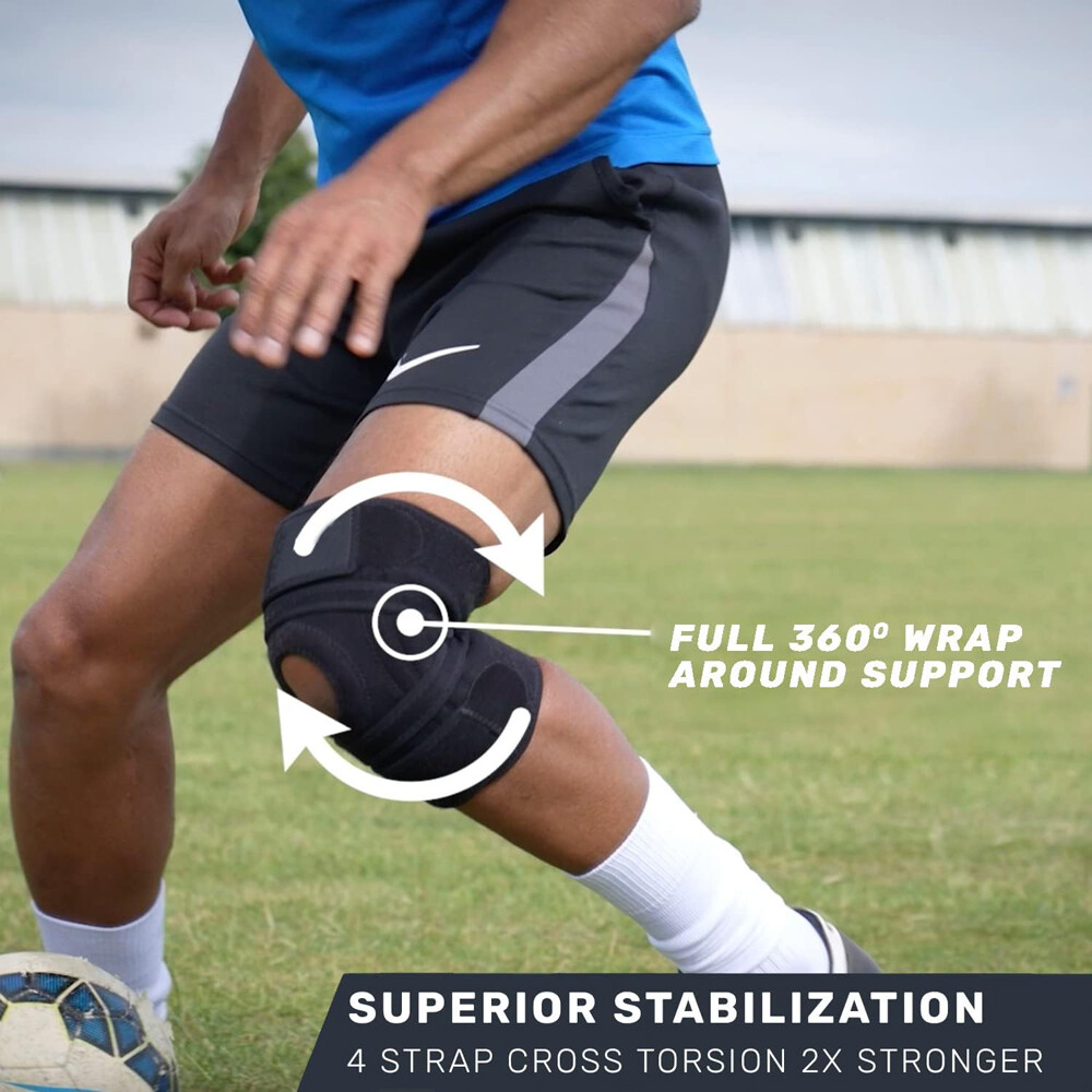 Compression Knee Support Brace Patella Meniscus Sport Joint Pain Arthritis Wrap