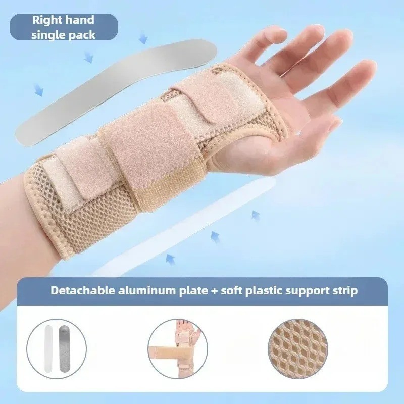 NEW Wrist Brace for Carpal Tunnel – Adjustable Night Support Brace with Splints