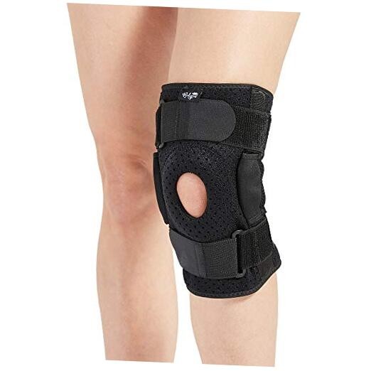 Hinged Knee Brace for Men and Women, Knee Support for Medium (Pack of 1)