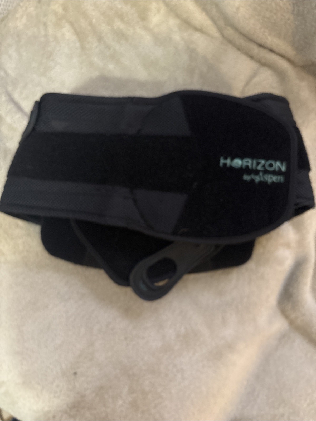 Aspen Horizon Adjustable Back Brace Universal One Size Black HN1005 adult unisex