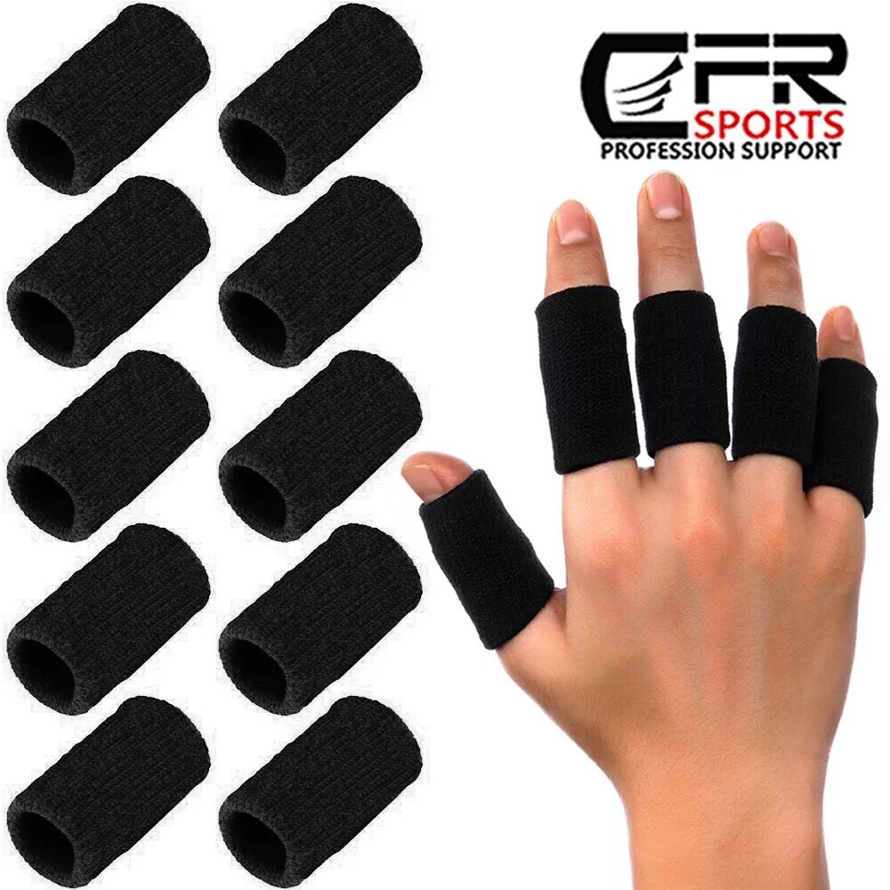 10 PCS Finger Splint Trigger Finger Brace Sleeves Pain Relief Sports Support FNS