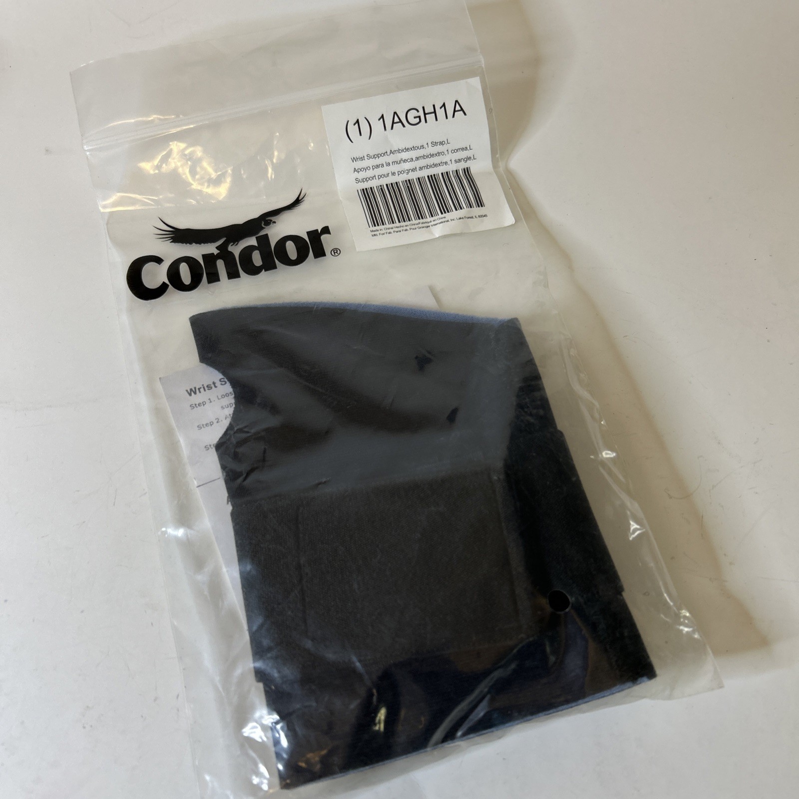 Condor Wrist Support – Ambidextrous – 1 Strap – L – (1)1AGH1A