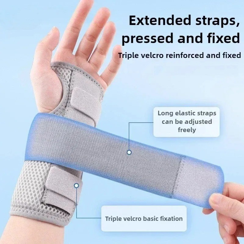 NEW Wrist Brace for Carpal Tunnel – Adjustable Night Support Brace with Splints