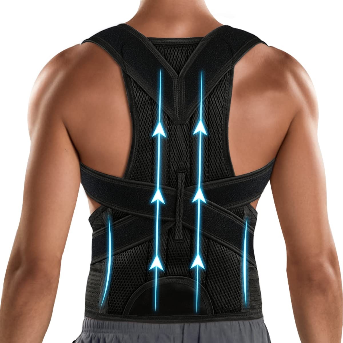 Posture Corrector for Men&Women – Back Brace for Lumbar Support and Upright -…