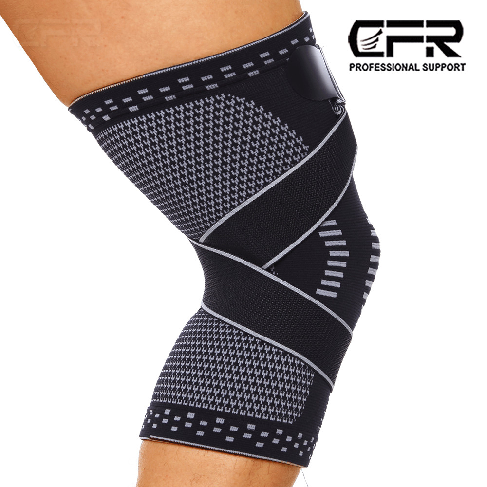 Knee Sleeve Compression Brace Support For Sport Joint Pain Arthritis Relief Pad