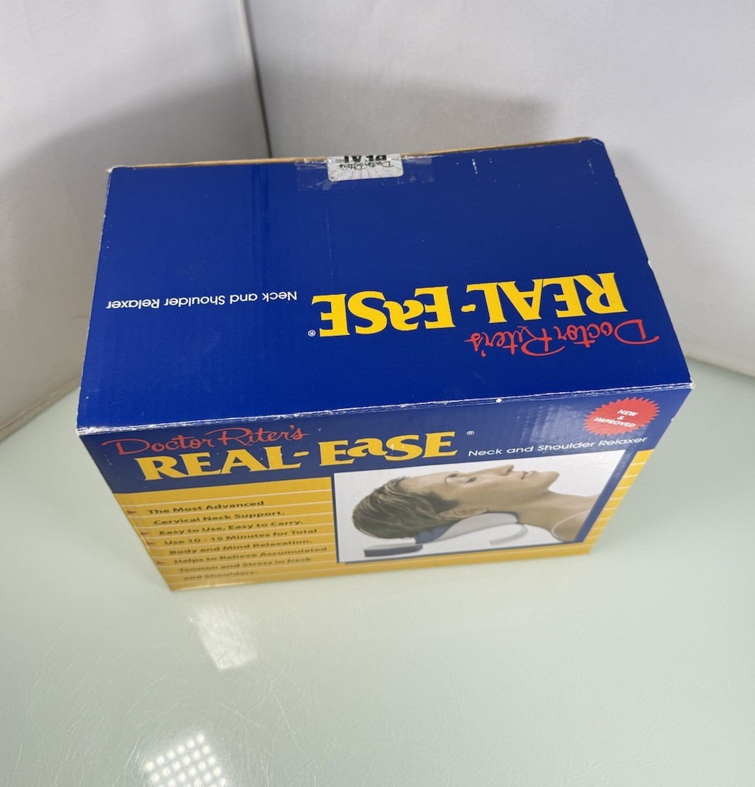 Doctor Riter’s Real Ease Neck Shoulder Relaxer Cervical Support – New & Improved