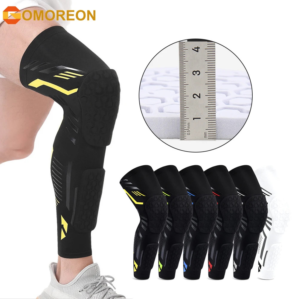 Knee Braces, Crashproof Knee & Calf Pads, Thigh Compression Leg Sleeves