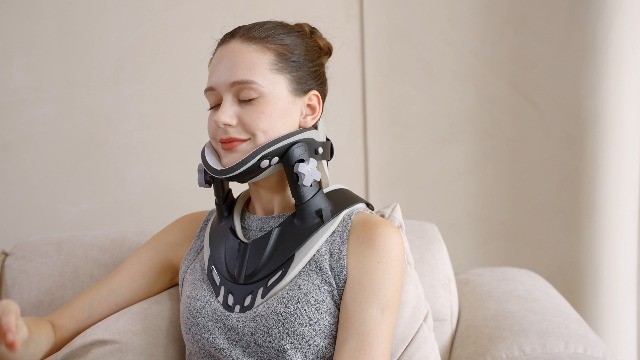 Cervical Traction Device – Adjustable Neck Stretcher for Pain Relief & Spine Ali