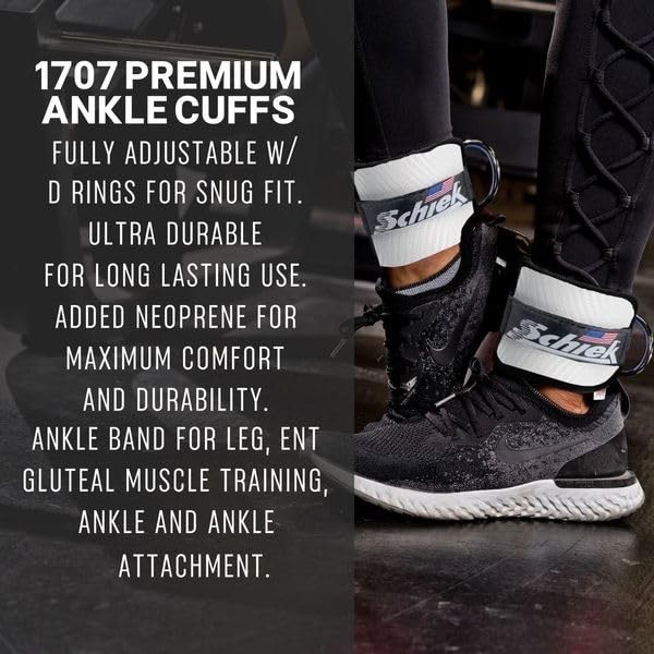 Durable Ankle Cuffs for Glute Kickbacks & Cable Machine Workouts – Fitness Gear