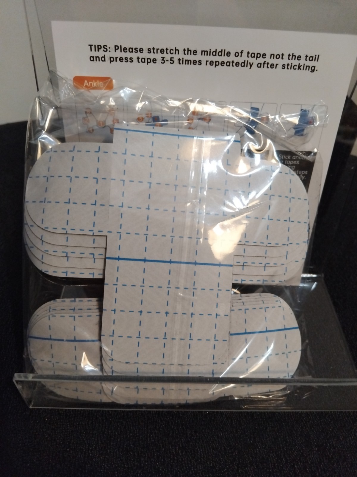 Pre-Cut Kinesiology Tape Different Body Parts Leaden New Sealed Box